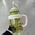 thumbnail image 2 of 1300ml Portable Straw Water Cup Sports Water Bottle Kettle D, 2 of 5