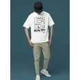 thumbnail image 2 of Lucky You Emoji - Japanese Maneki Neko Cat Design Men's T-shirt, 2 of 4