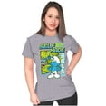 thumbnail image 3 of The Smurfs Cool Kanji Self Made Women's T Shirt Ladies Tee Brisco Brands L, 3 of 5