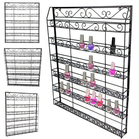 Nail polish organizer walmart I have shaky hands, so I do get polish on the sides, but I do just take my nail to scrape the side, I use these more for when I'm putting a stripe on tip of nail and get the polish all over the tip of finger, it does so much better then a q-tip, they are to fat, and has a lot of the cotton coming off like hair, getting into your newly wet polish on your nails.