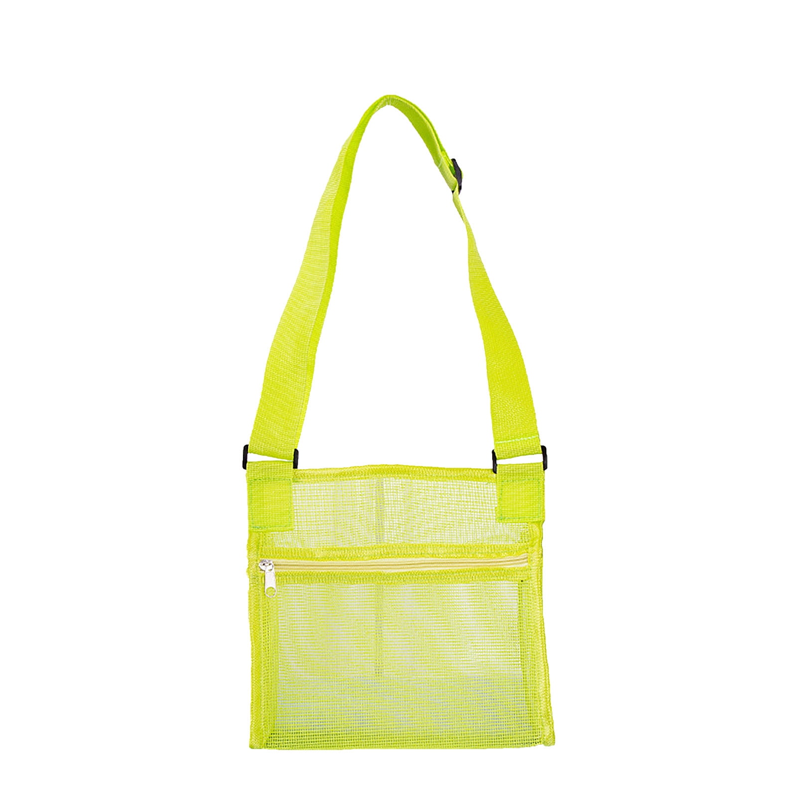 Useefun Beach Toy Mesh Bag Kids Shell Collecting Bag Beach Sand Toy To