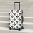 thumbnail image 5 of Uemuo Pirate Puppy Printed Washable Luggage Cover - Fashion Suitcase Protector Fits 18-32 Inch Luggage -Small, 5 of 9