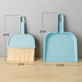 thumbnail image 6 of Dujiujun Small Broom with Dustpan Set with Handle Soft Bristles Handheld Countertop Mini Dust Pan with Broom Sweeper Set, 6 of 8