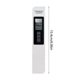 thumbnail image 2 of TDS Instrument Digital Water Tester Used for Portable Water Testing of Drinking Water Faucets Wells Swimming Pools Hydroponics Aquariums and Travel, 2 of 7