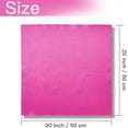thumbnail image 5 of DF 12 Pack Hot Pink Satin Napkins 20x20 Inch for Wedding, Elegant Dinner, Square Table Decor, Restaurant, Banquet, Graduation Party - Scalloped Silky Cloth, 5 of 7