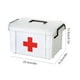 thumbnail image 2 of Botiquín de primeros auxilios transparente, caja portátil para almacenar medicamentos, botiquines de emergencia de seguridad., 2 of 9