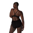 thumbnail image 4 of Speedo Maillot de Bain une Pièce pour Femme Endurance+ Flyback Entraînement Adulte - Noir/noir, 28, 4 of 4