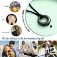 thumbnail image 3 of Cremation Jewelry Urn Necklace for Ashes for Women Men, Circle of Life Eternity Memorial Pendant Ash Jewelry, 3 of 7