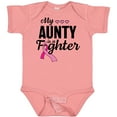 thumbnail image 3 of Inktastic Breast Cancer Awareness My Aunty is a Fighter Boys or Girls Baby Bodysuit, 3 of 5
