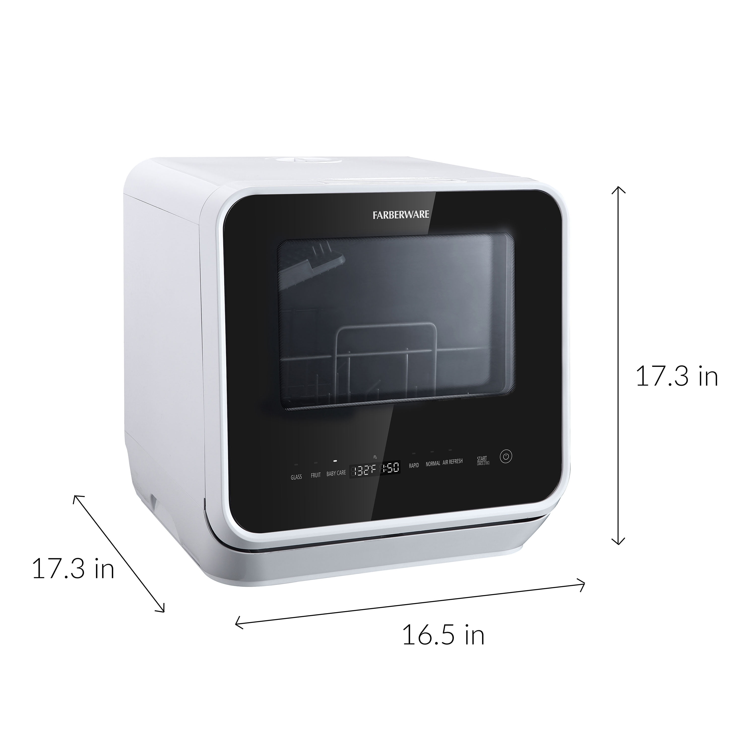 Farberware FDW05ASBWHA Complete Portable Countertop Dishwasher with 5-Liter  Built-in Water Tank for Sale in Renton, WA - OfferUp