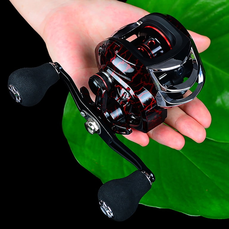 Fishing Baitcasting Reel, 18+1BB Drag Baitcasters, Magnet Braking System Bait Caster Reel, 7.1:1 Gear Ratio Ultra Smooth Baitcaster Fishing Reel - Walmart.com Fishing Baitcasting Reel, 18+1BB Drag Baitcasters, Magnet Braking System Bait Caster Reel, 7.1:1 Gear Ratio Ultra Smooth Baitcaster Fishing Reel - Walmart.com