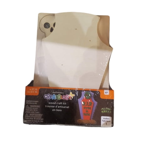 Creatology Halloween Wood Gravestone Paint Craft Kit 4+