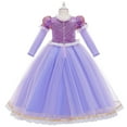 thumbnail image 2 of Girls Sophia Costume w/Crown Female Long Tulle Sleeve Princess Dress Little Girls 3-9Y, 2 of 6