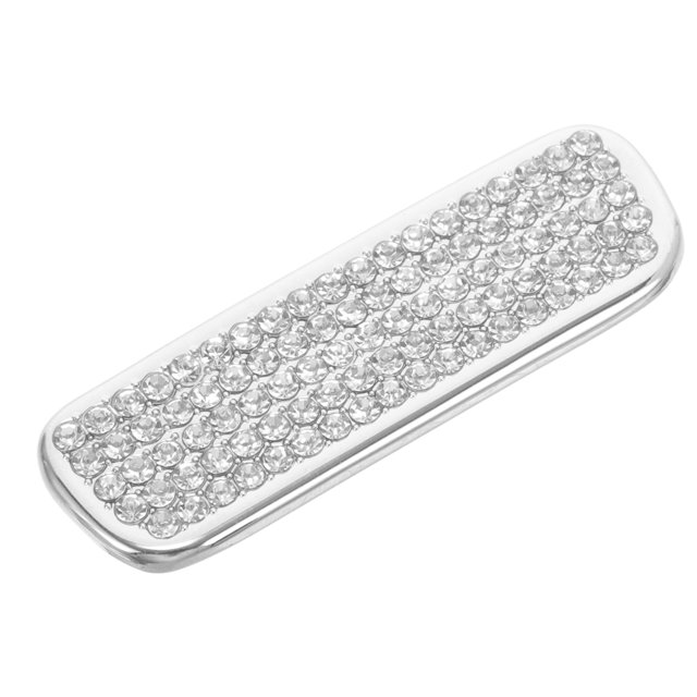 NUOLUX Adhesivo Para Botón De Caja De Apoyabrazos En Color Gris Con Brillo En Material Resistente Para