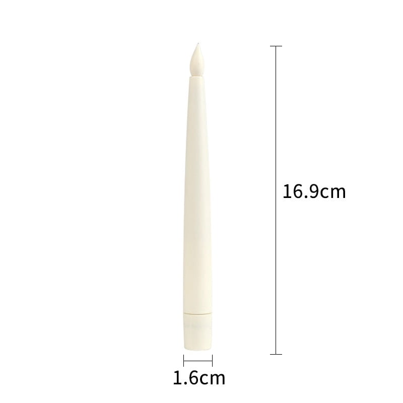 10Pcs Floating Candles With Magic Wand Flickering Flameless Christmas Led Candle Light LED Floating Candles with Wand Remote, Flickering Warm Light,Perfect for Indoor Party Decor