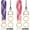Gradient Purple&Pink, variant on 2 Pack Braided Wrist Keychains, Stretch Wrist Lanyard Hardware Kit for Car Keys Daily Use