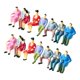 thumbnail image 5 of 14 figuras pintadas a mano, muñecos, figuras de personas en miniatura, modelos realistas para Escala 1:42, 5 of 9