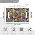 thumbnail image 5 of Garronmavis Tropical Flowers Golf Cart Seat Towel Blanket Golf Cart Seat Covers 50 x 31 Inches Witch Cat Golf Cart Seat Cushion Accessories Decor Machine Washable, 5 of 5