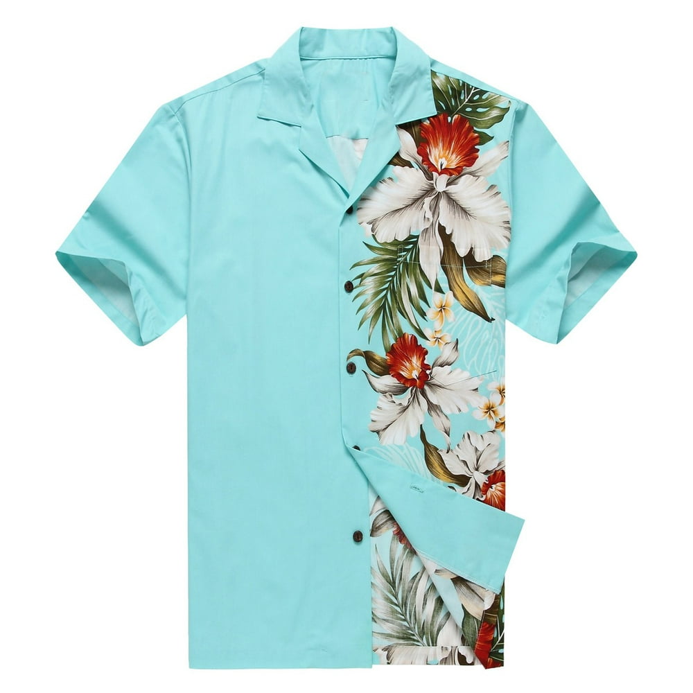 Hawaii Hangover - Made in Hawaii Men's Hawaiian Shirt Aloha Shirt Side