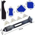 thumbnail image 5 of 10 Pcs Caulking Tool Kits, 3 in 1 Silicone Sealant Scraper Coating Tools, 5 of 5