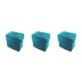 thumbnail image 3 of tamizeot Inflatable Foot Rest 3 Layers Foot Stool Foot Rest Pillow for Travelling Light Blue 40 x 30 x 43cm 3Set, 3 of 6