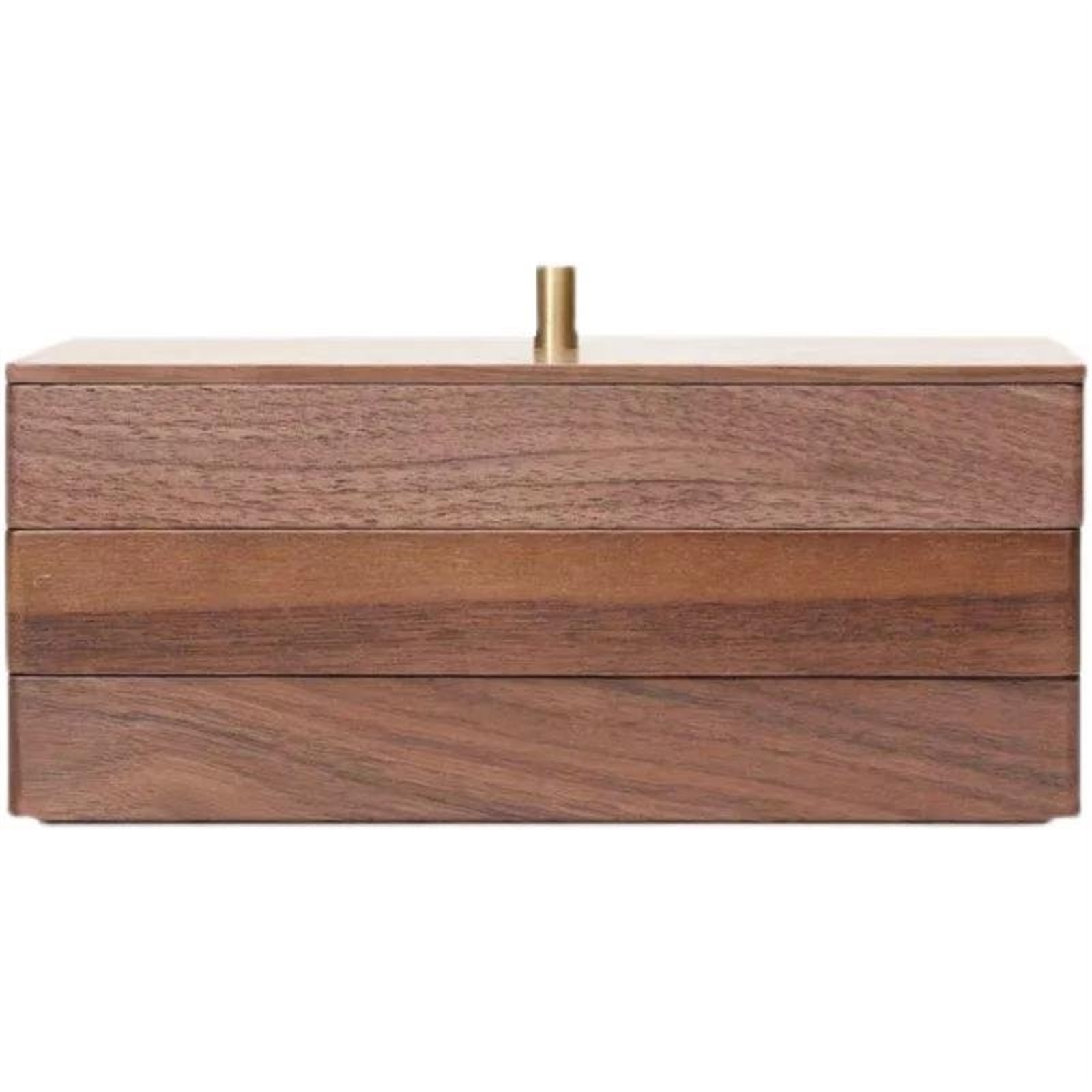 Solid Wood Beads Bracelets Storage Box Earrings Ring Necklace Jewelry Organizer Designer Watch Multilayer Vanity Case