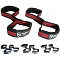 thumbnail image 1 of Sedroc Figure 8 Weight Lifting Wrist Straps for Powerlifting Deadlift Bar Grip - Pair, 1 of 2