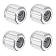 thumbnail image 1 of 4 Pieces Needle Roller Bearings, One Way Bearing, 8mm Needle Bearings Bore 14mm OD 12mm Width, 1 of 5