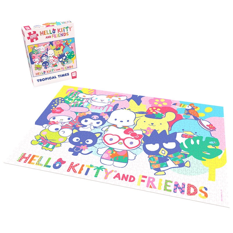 USAopoly, Hello Kitty¬Æ and Friends Puzzle, 1000-Piece, Tropical