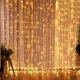 thumbnail image 3 of Christmas Lights Curtain Garland Merry Christmas Decorations For Home Christmas Ornaments Xmas Gifts Navidad Natal 2024 New Year, 3 of 5