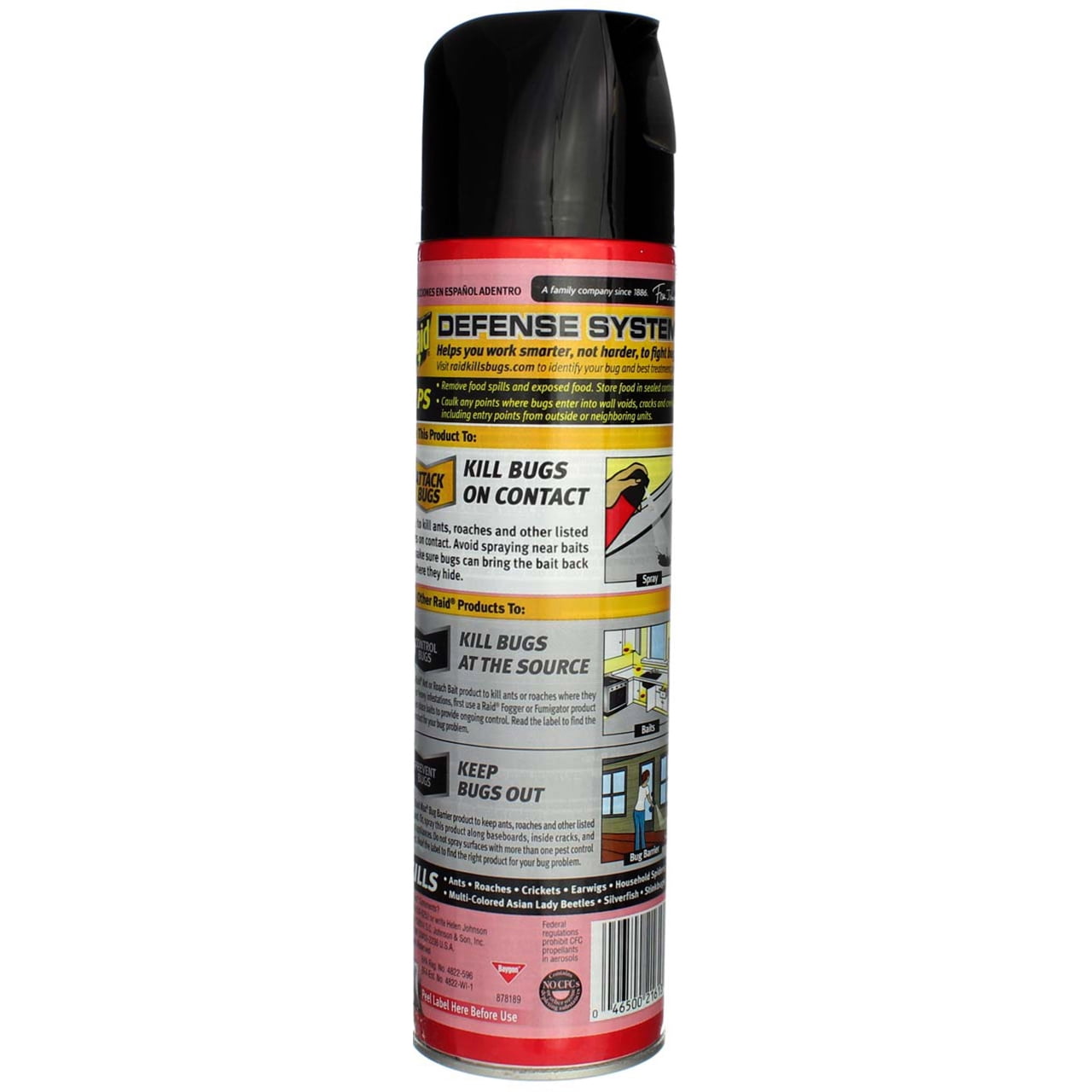 Raid Ant & Roach Killer, Outdoor Fresh, 17.5 oz (2 pack) (Bundle)