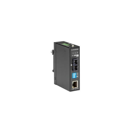 UPC: 0822088143079 | Black Box LMC282A LMC280 Series Fast Ethernet Industrial Media Converter – Single-Mode SC