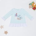 thumbnail image 4 of Pelele de Navidad para niña, conjunto de pijamas para bebé, ropa para niño, mono de burbujas con bordado de nombre, pantalones de manga larga para niño pequeño, 4 of 4