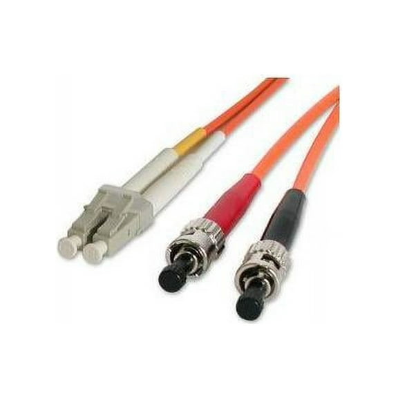 StarTech.com 7m Fiber Optic Cable - Multimode Duplex 62.5/125 - LSZH - LC/ST - OM1 - LC to ST Fiber Patch Cable (FIBLCST7) - Patch cable - LC multi-mode (M) to ST multi-mode (M) - 7 m - fiber optic - duplex - 62.5 / 125 micron - orange
