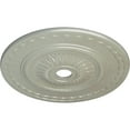 thumbnail image 3 of 29 1/2"OD x 3 5/8"ID x 1 5/8"P Sunflower Ceiling Medallion (Fits Canopies up to 5 5/8"), Hand-Painted Flash Copper, 3 of 5