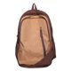 thumbnail image 2 of Nylon Backpack Large Capacity Vintage College Style | Breathable Air Cushion Straps | 15.6" Laptop Compartment | Waterproof Durable | Multiple Pockets | 46x31x17cm | Pink/Brown, 2 of 6
