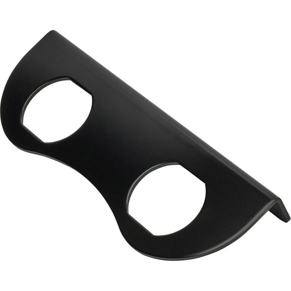 Billet Aluminum Remote Battery Terminal Mount, Black Anodized