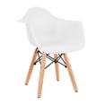 thumbnail image 1 of Silla Eames infantil con Descansabrazos – Diseño Ergonómico para Niños  (BLANCO), 1 of 4