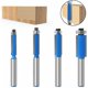 thumbnail image 3 of 4Pcs Milling Cutter Copy 8MM DIY Woodworking Milling Tools Cutting with Top Bearing, 3 of 5