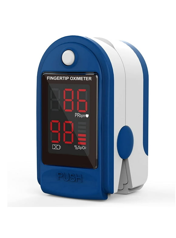 Clearance! Fingertip Pulse Oximeter Blood Oxygen Saturation Monitor Finger Pulse Oximeter, Bar Graphs and Heart Rate Monitor