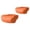 idealOrange, variant on Neck Support Pillows for Vehicle Headrests, Pair of Contoured Nappa Leather Cushions for Commutes and Road Travel