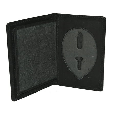 Poice Badge Id holder Bifold wallet with Badge protection