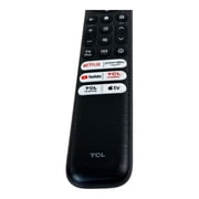 OEM Replacement Google Voice Remote Control RC813 for TCL Android TV Mini-LED QLED 4K UHD Smart TV with 6 Shortcut Buttons Netlfix/Prime/YouTube/TCL/AppleTv Buttons