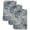 Gray, Blue, White, variant on Black Grey Abstract Kitchen Towels Set of 1, Modern Graffiti Distressed Mottled Art Absorbent Dish Towels for Kitchen, Microfiber Hand Towel, Quick Drying Tea Towel for Cleaning Decorative Dishcloths