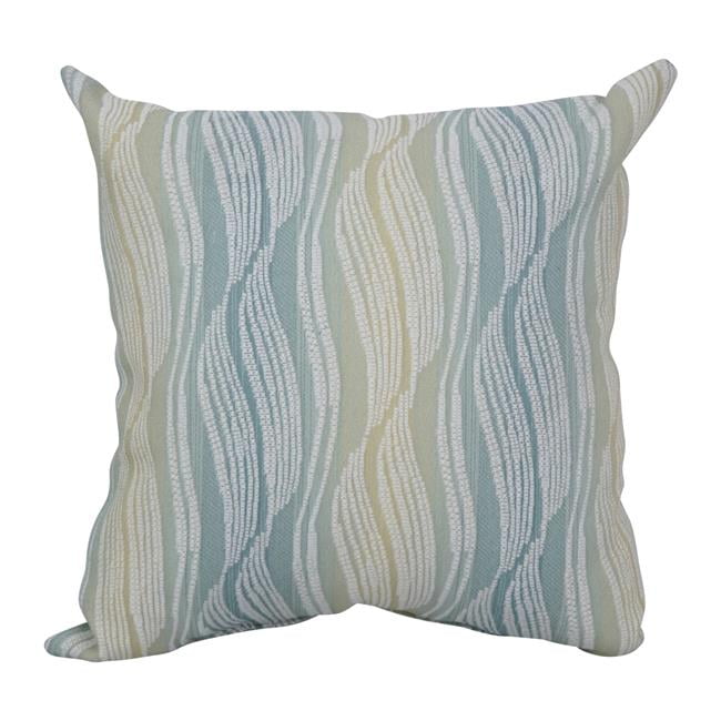 Blazing Needles 9910 S1 ID 086 17 in. Jacquard Throw Pillows with Inserts Clove Seagla Walmart