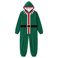 thumbnail image 3 of Generic Kids Christmas Jumpsuit Boys Girls Hooded Outfit Soft Plush Onesie Xmas Long Sleeves Romper for Holiday, 3 of 6