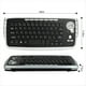 thumbnail image 4 of Teclado Inalámbrico de 2,4 GHz con Trackball, Ratón y Rueda de Desplazamiento, Control Remoto para Android TV BOX, Smart TV, PC y Portátil, Color Plateado., 4 of 5