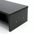 thumbnail image 3 of Muellery DIY Monitor Riser Desk Stand Computer Organizer 8x19x5in(19.5x49.5x12.5cm) Black TP1A64701, 3 of 8