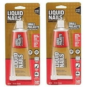 LIQUID NAILS LN-700 White Hardware Adhesive 4 oz for Small Projects and Repairs
