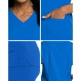 thumbnail image 6 of Urbane Performance Tailored Fit Super Stretch 3-Pocket Scrub Top for Women 9015, 6 of 6